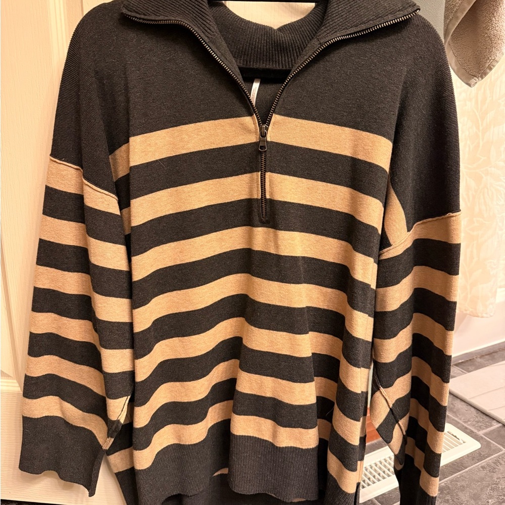 Free People Quarter Zip